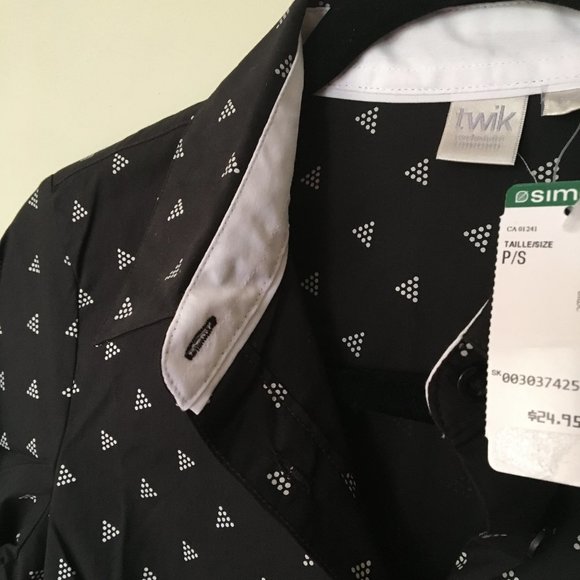 Blouse, long sleeve, button down - cotton blend - Picture 1 of 5